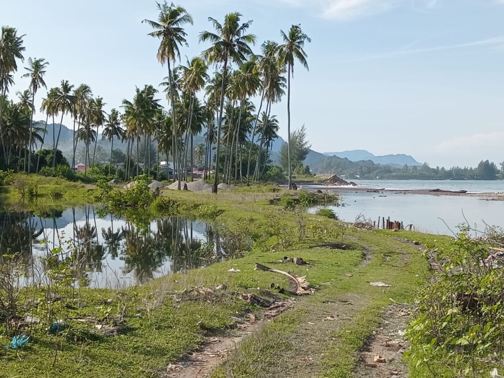 Pesisir pantai Gampong Pawoh
